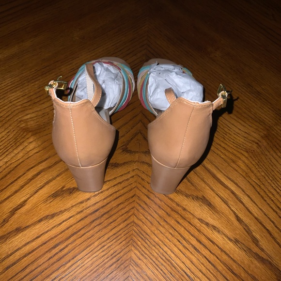 OUT OF THE BOX— Seychelles 🇸🇨 multicolor block heel shoes. - Picture 9 of 11